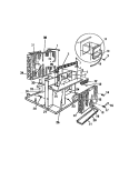 EVAPORATOR, CONDENSER (`B` CABINET Diagram and Parts List for A4LCC2  Frigidaire Air Conditioner