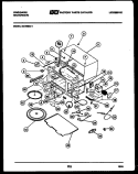 BODY PARTS Diagram and Parts List for MCT890L1  Frigidaire Microwave