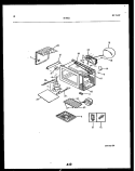WRAPPER AND BODY PARTS Diagram and Parts List for 56-9631-10-02  Tappan Microwave