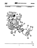 CABINET AND COMPONENT PARTS Diagram and Parts List for DE27T3WXFD  Gibson Dryer