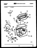 CHEST FREEZER PARTS Diagram and Parts List for CF5DL3  Frigidaire Freezer