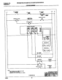 WIRING DIAGRAM Diagram and Parts List for FEF355BFDC  Frigidaire Range