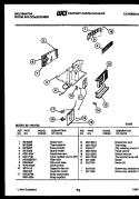 ELECTRICAL PARTS Diagram and Parts List for S208C1E2  Kelvinator Air Conditioner