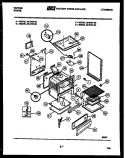 BODY PARTS Diagram and Parts List for 30-2757-66-06  Tappan Range