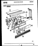CONTROL PANEL Diagram and Parts List for FEB755BAB1  Frigidaire Wall Oven