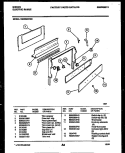 BACKGUARD Diagram and Parts List for CEC3M2WXB  Gibson Range