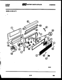Part Location Diagram of 5303016779 Frigidaire PANEL
