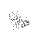 CONSOLE Diagram and Parts List for GG26CW1  Frigidaire Range