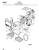 ICE & WATER DISPENSER Diagram and Parts List for FRS26XGCD5  Frigidaire Refrigerator