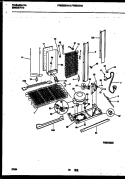 SYSTEM AND AUTOMATIC DEFROST PARTS Diagram and Parts List for FRS24XHAB1  Frigidaire Refrigerator