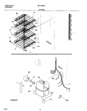 SYSTEM Diagram and Parts List for MFU14M2GW2  Frigidaire Freezer