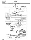 WIRING SCHEMATIC Diagram and Parts List for FRS26ZPHD3  Frigidaire Refrigerator