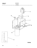 CONTROLS Diagram and Parts List for WAA053M7A1  Westinghouse Air Conditioner