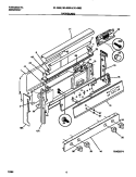 Part Location Diagram of 316038501 Frigidaire BRACKET-BACKGUARD