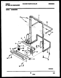 POWER DRY AND MOTOR PARTS Diagram and Parts List for GDB662RBR0  Gibson Dishwasher