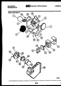 REFRIGERATOR CONTROL ASSEMBLY, DAMP Diagram and Parts List for FMW240DN1F  Kelvinator Refrigerator