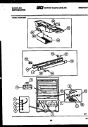 LIGHTING AND CONTROL PARTS Diagram and Parts List for FCDF135E2  Frigidaire Refrigerator