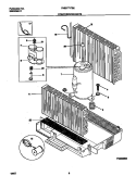 COMPRESSOR PARTS Diagram and Parts List for FAB077Y7B2  Frigidaire Air Conditioner