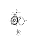 HEATER HOUSING Diagram and Parts List for DE400EDF5  Frigidaire Dryer