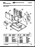 SYSTEM PARTS Diagram and Parts List for AK18E2RZA  Gibson Air Conditioner