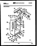CABINET PARTS Diagram and Parts List for 95-1997-57-03  Tappan Refrigerator
