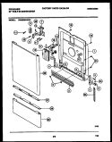 Part Location Diagram of 154121401 Frigidaire PLUG-FILL