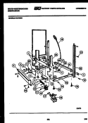 POWER DRY AND MOTOR PARTS Diagram and Parts List for SU180MXRV1  Frigidaire Dishwasher