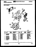 ELECTRICAL PARTS Diagram and Parts List for AL05A5EYA  Gibson Air Conditioner