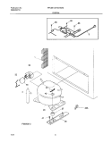SYSTEM Diagram and Parts List for FFC13G7AW0  Frigidaire Freezer