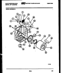 CABINET AND COMPONENT PARTS Diagram and Parts List for DE150KDD3  Frigidaire Dryer