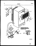 SYSTEM AND AUTOMATIC DEFROST PARTS Diagram and Parts List for ATN152HK0  Frigidaire Refrigerator
