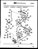 BURNER, MANIFOLD AND GAS CONTROL Diagram and Parts List for 30-3978-66-01  Tappan Range