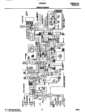 WIRING DIAGRAM Diagram and Parts List for FRS26ZSHB0  Frigidaire Refrigerator