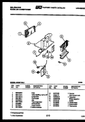 ELECTRICAL PARTS Diagram and Parts List for M208F1EA1  Kelvinator Air Conditioner