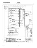 WIRING DIAGRAM Diagram and Parts List for FFEW2725LBB  Frigidaire Wall Oven