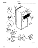 SYSTEM Diagram and Parts List for MRT21PNBD3  Frigidaire Refrigerator