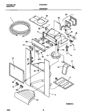 ICE DISPENSER Diagram and Parts List for FRS24WSGW6  Frigidaire Refrigerator