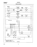 WIRING SCHEMATIC Diagram and Parts List for NGSE3WZAQE  Frigidaire Range