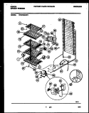 SYSTEM AND ELECTRICAL PARTS Diagram and Parts List for GFU21M4AW1  Gibson Freezer