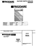 COVER Diagram and Parts List for FWS645RBT2  Frigidaire Washer