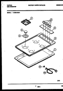 Part Location Diagram of 316011300 Frigidaire Burner Trim Ring - Small
