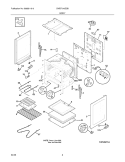 BODY Diagram and Parts List for CWEF310GSB  Crosley Range