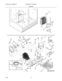 SYSTEM Diagram and Parts List for FGHC2369KE2  Frigidaire Refrigerator