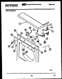 Part Location Diagram of 5303275566 Frigidaire PANEL TOP-WHEAT