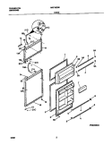 DOORS Diagram and Parts List for MRT18CSEW2  Uni Refrigerator