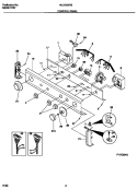 Part Location Diagram of 131324100 Frigidaire HARNESS-DRYER