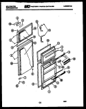 Part Location Diagram of G169332 Frigidaire BUTTON-HNG