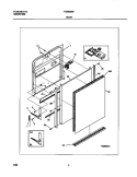 DOOR Diagram and Parts List for FDB636GFT0  Frigidaire Dishwasher