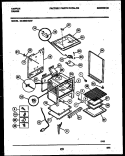 BODY PARTS Diagram and Parts List for 30-3989-23-07  Tappan Range