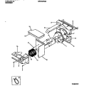 AIR HANDLING Diagram and Parts List for GAS183W2A2  Gibson Air Conditioner
